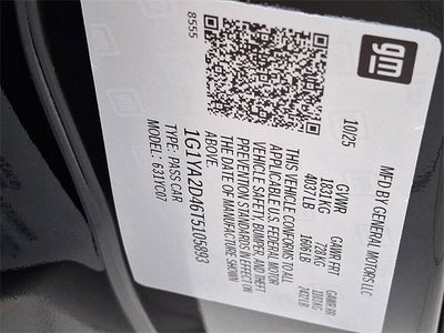 2026 Chevrolet Corvette Stingray 1LT