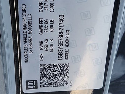 2024 Chevrolet Silverado 3500 HD Chassis Cab Work Truck