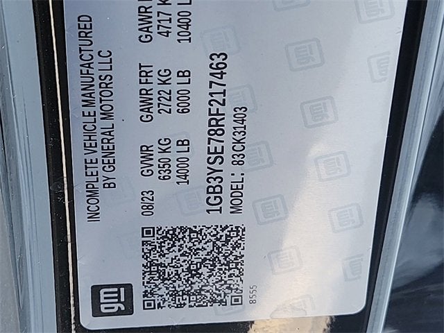 2024 Chevrolet Silverado 3500 HD Chassis Cab Work Truck