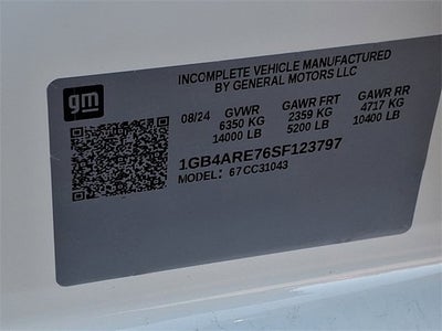 2025 Chevrolet Silverado 3500 HD Chassis Cab Work Truck