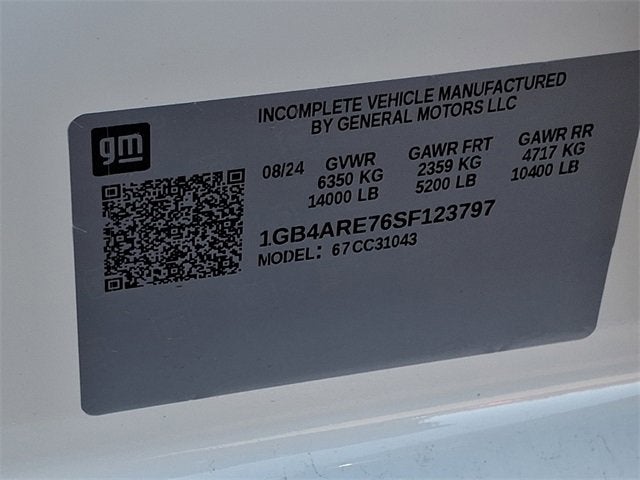 2025 Chevrolet Silverado 3500 HD Chassis Cab Work Truck