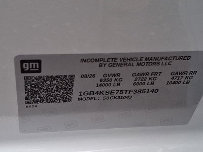 2026 Chevrolet Silverado 3500 HD Chassis Cab Work Truck