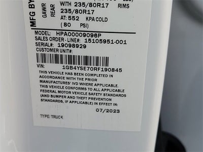 2024 Chevrolet Silverado 3500 HD Chassis Cab Work Truck