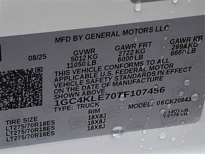 2026 Chevrolet Silverado 2500 HD WT