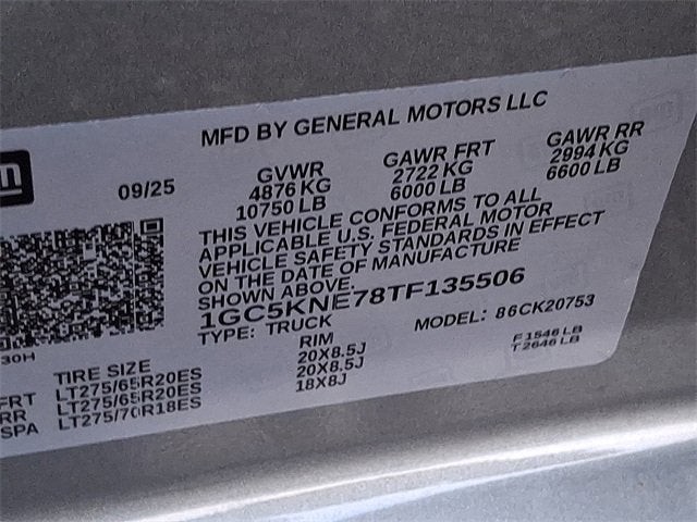 2026 Chevrolet Silverado 2500 HD LT