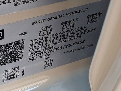 2026 Chevrolet Silverado 1500 RST