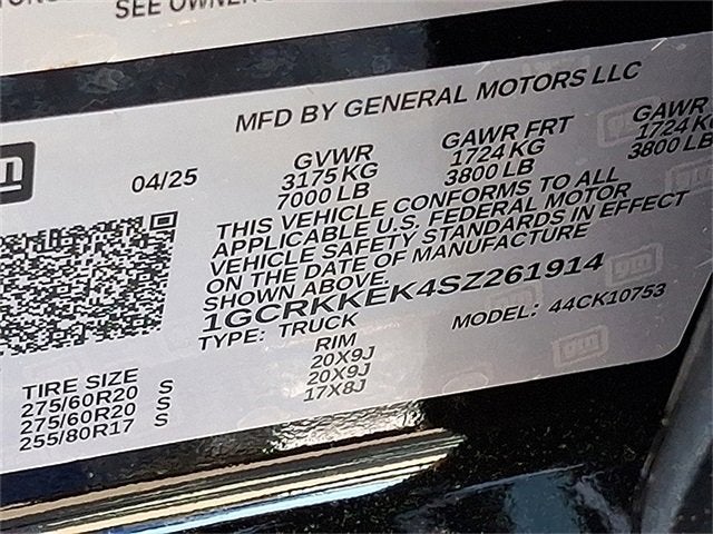 2025 Chevrolet Silverado 1500 LT (2FL)