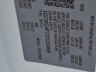 2026 Chevrolet Express Cargo WT