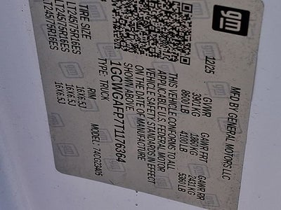 2026 Chevrolet Express Cargo 2500 WT