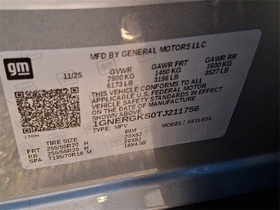 2026 Chevrolet Traverse LT