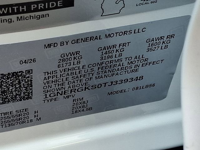 2026 Chevrolet Traverse LT