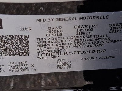 2026 Chevrolet Traverse RS