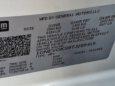 2026 Chevrolet Traverse LT