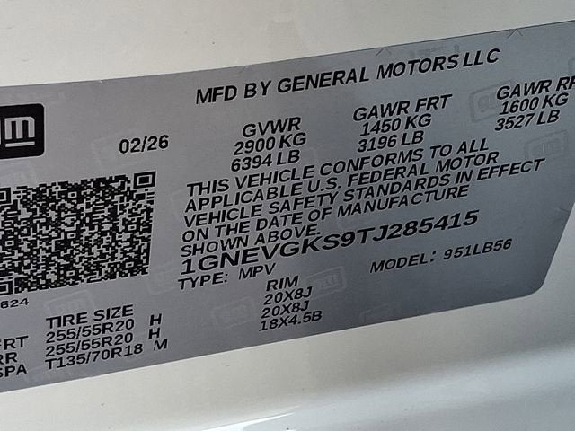 2026 Chevrolet Traverse LT