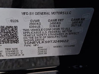 2026 Chevrolet Traverse RS