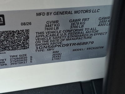 2026 Chevrolet Tahoe Z71