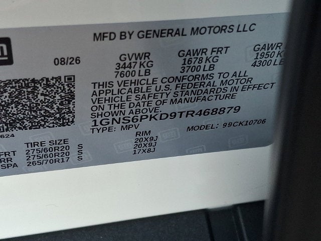 2026 Chevrolet Tahoe Z71