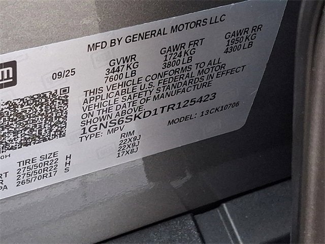 2026 Chevrolet Tahoe Premier