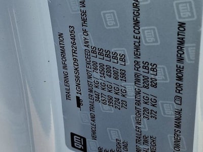 2026 Chevrolet Tahoe Premier