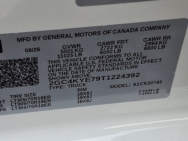 2026 Chevrolet Silverado 2500 HD ZR2