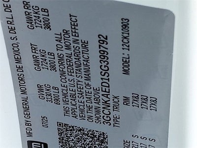 2025 Chevrolet Silverado 1500 WT