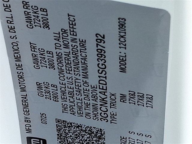 2025 Chevrolet Silverado 1500 WT