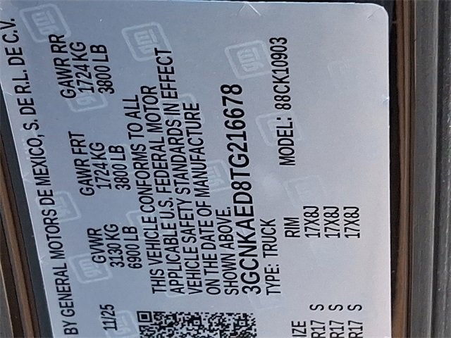 2026 Chevrolet Silverado 1500 WT