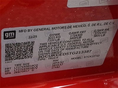 2026 Chevrolet Silverado 1500 Custom Trail Boss