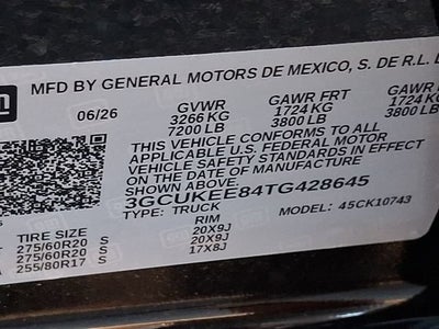 2026 Chevrolet Silverado 1500 RST