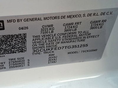 2026 Chevrolet Silverado 1500 LT Trail Boss