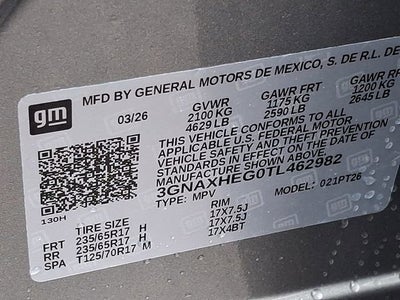 2026 Chevrolet Equinox LT