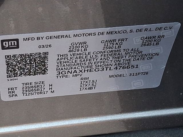 2026 Chevrolet Equinox LT