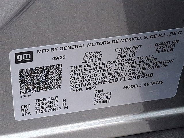 2026 Chevrolet Equinox LT