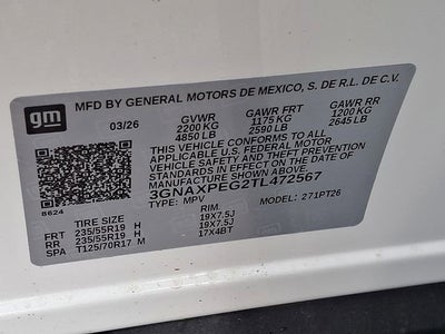 2026 Chevrolet Equinox LT