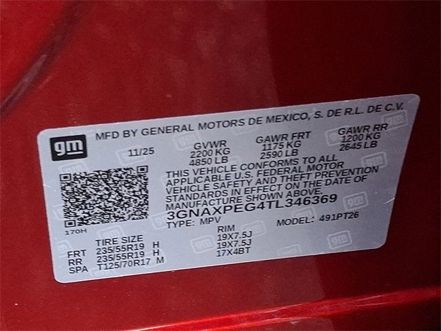 2026 Chevrolet Equinox LT