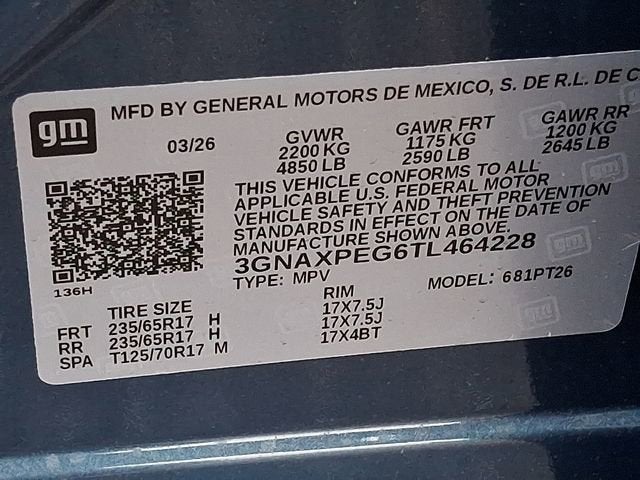 2026 Chevrolet Equinox LT