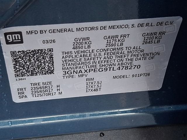 2026 Chevrolet Equinox LT