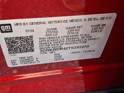 2026 Chevrolet Blazer 3LT