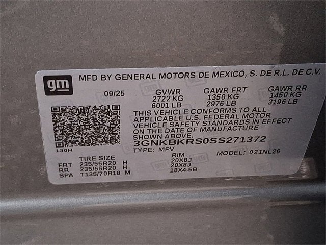 2025 Chevrolet Blazer RS