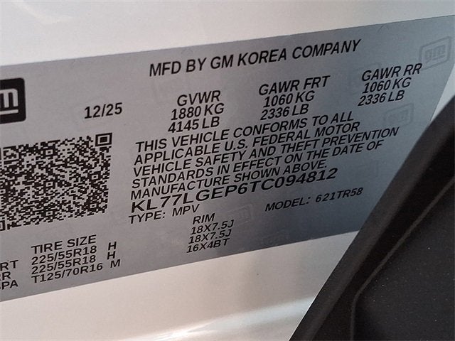 2026 Chevrolet Trax 1RS