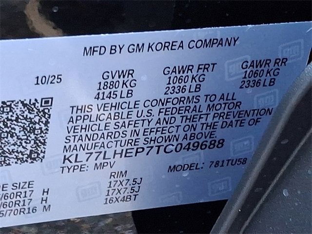 2026 Chevrolet Trax LT