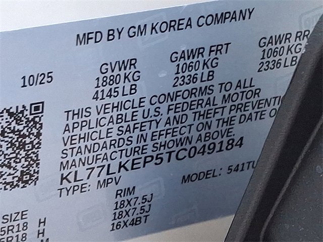 2026 Chevrolet Trax ACTIV