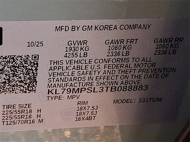 2026 Chevrolet Trailblazer LT