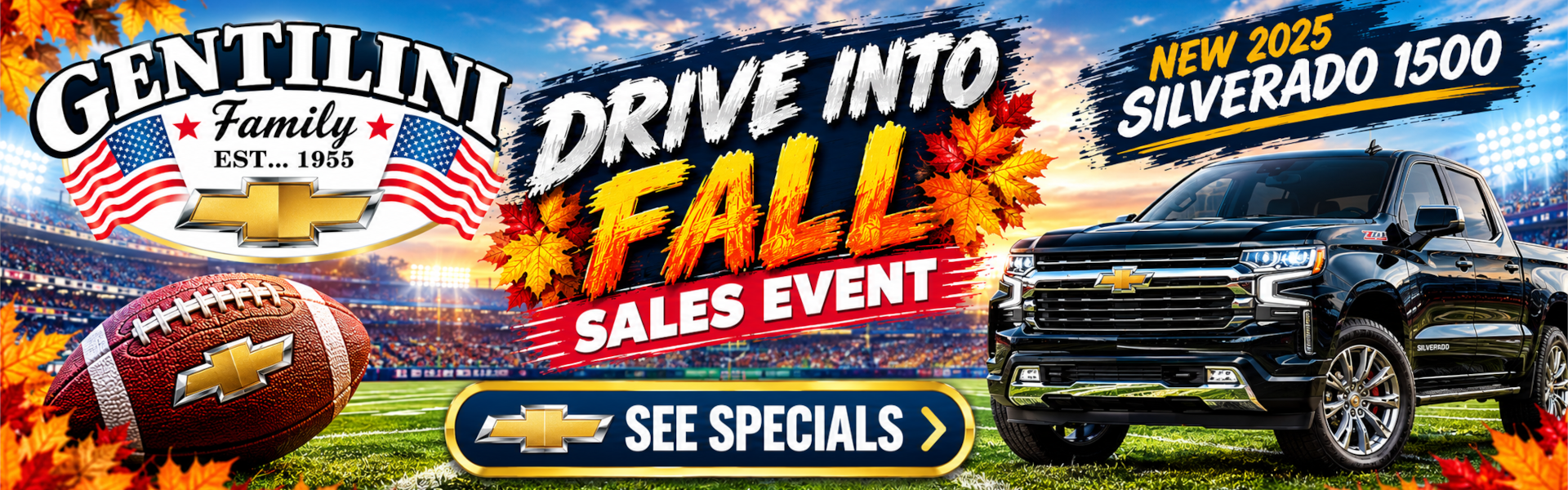 Drive Into Fall Sales Event