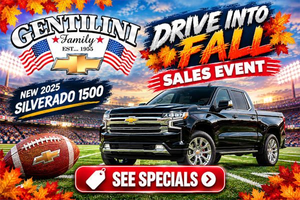 Drive Into Fall Sales Event